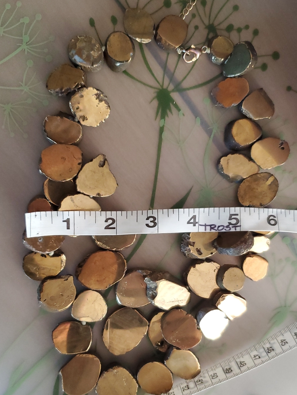 EUC Lucas Lameth Statement Disc Necklace - Picture 10 of 11